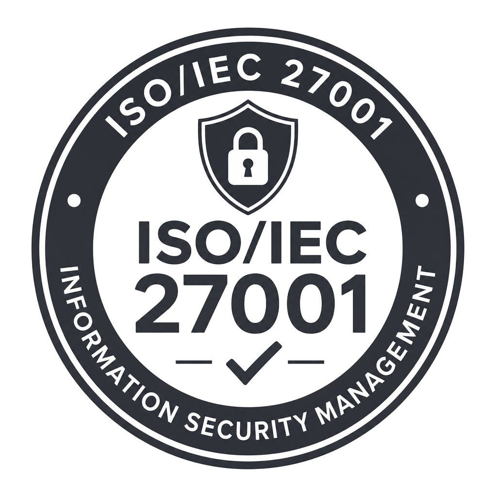 ISO/IEC 27001 certification seal